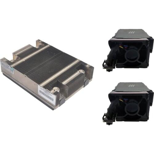 Original For HP DL360P Gen8 G8 CPU heatsink 670527-001 653235-001 670748-001 and cooling fan 696154-001 732136-001 697183-003