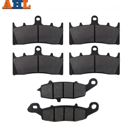 AHL Motorcycle Front and Rear Brake Pads For KAWASAKI VN 1600 VN1600 Mean Streak B1 Sintered Brake Disc Pad