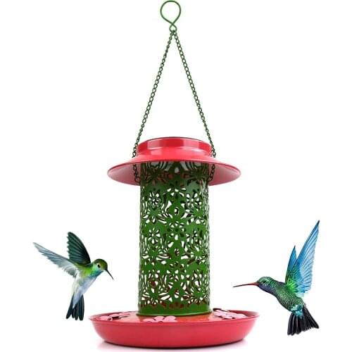 Solar Powered Hanging Wild Bird Seed Feeder Bird Feeding Tool Garden Paddock Outdoor Decoration Pet Supplies