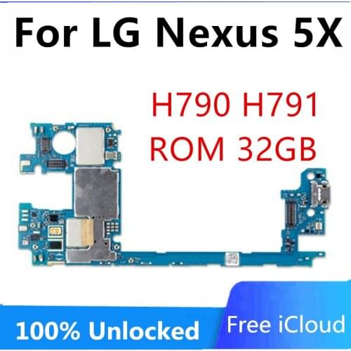 Factory Unlocked For LG Nexus 5X H790 H791 Motherboard Original Unlocked for LG Nexus 5X H790 H791 Logic Board With Full Chips