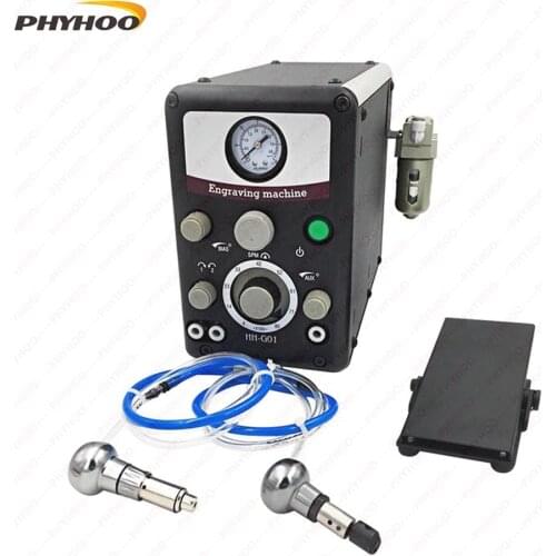 Hand Engraving & Stone Setting Tools GraverMax G8 Quick Setup Jewellery Making Tools Pneumatic Engraver Hand Engraving Machine