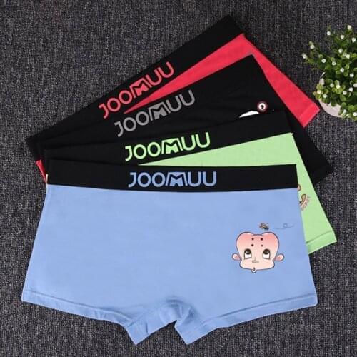 Cartoon Underpant Women Cotton Lingerie Neutral Girls Panties Comfortable Cute Boxer Shorts Seamless Panties 5 Style Shorts