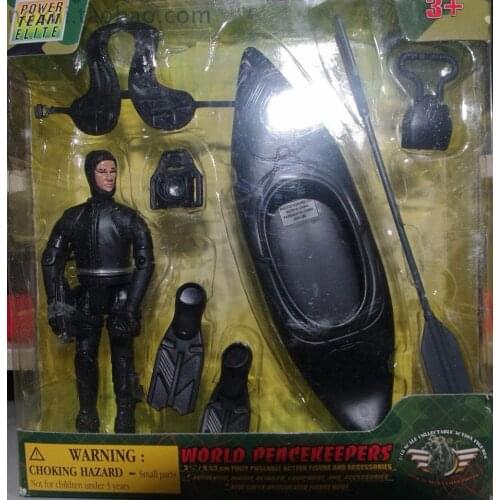 1:18 3.75 inch military super moveable joint with accessories soldiers water ghost model toys