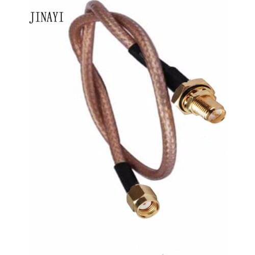 10pcs Waterproof RP-SMA female O-ring to RP SMA male pigtail cable RG316 Wi-Fi Router 6'' 15cm