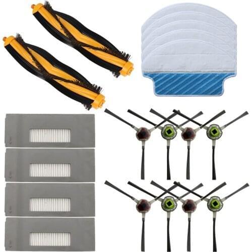 Side brush + main brush + filter + mop kit for Ecovacs Deebot M80 M80 Pro DT83 DT85 sweeper accessories replacement