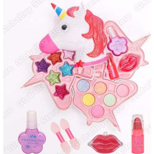 Kids Makeup Set For Children Cosmetics Set Toy Girl Makeup Toys Pretend Play Makeup Make up Toys For Girl Dress Up Princess Toys