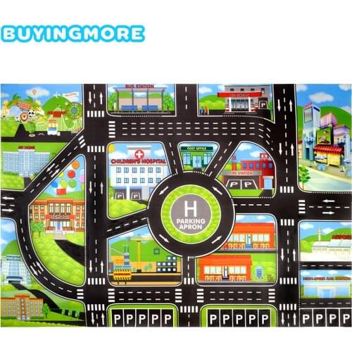 City Car Parking Lot Roadmap Toys for Kids Traffic Signs Road Map Creative Model Educational Toy DIY Road Signs Kids Toys Gifts