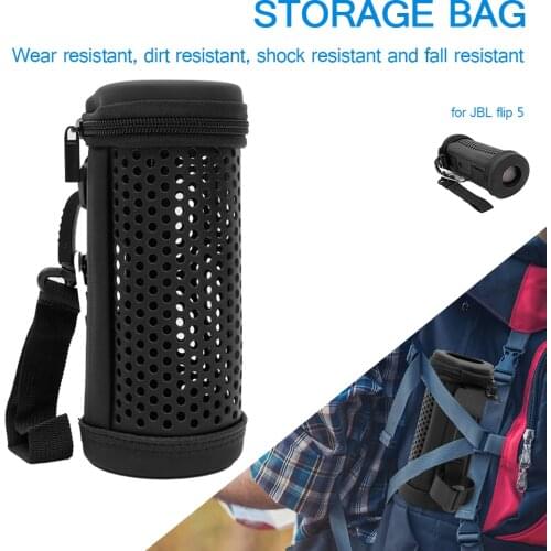 Travel Portable Protective Carrying Case Storage Bag Hard Shell Bag Hollow Protective Carrying Case Bag for JBL Flip 5