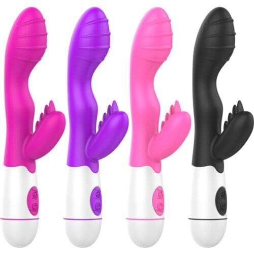 12 Speed Dual Vibration AV Magic wand G spot Rabbit Vibrator Vagina Clitoris stimulator massager sex toys for woman Sex toy