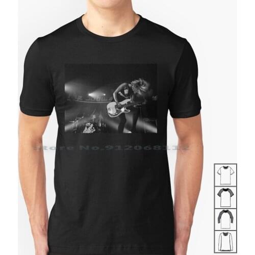The Subways T Shirt 100% Cotton The Subways Charlotte Cooper Bass Guitar Music Live Black And White Gig Concert Creative