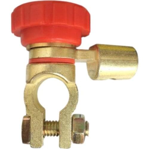 Hot New Copper Plated Battery Terminal Link Switch Quick Cut-off Disconnect Isolator Switch Auto Car Accessories Drop Shipping