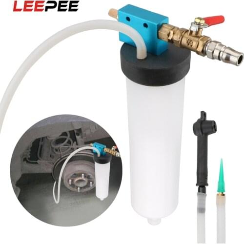 LEEPEE Car Brake Fluid Oil Change Tool Oil Pump Hydraulic Clutch Oil Bleeder Empty Exchange Drain Kit For Car Motorcycle