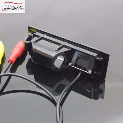 JanDeNing HD CCD Car Rear View Parking/ Backup Reverse Camera/ License Plate Light OEM For Holden /Chevrolet Malibu 2012-2014