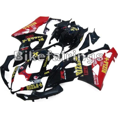 Motorcycles Cowlings Hulls Fit For Suzuki GSXR1000 K5 2005 2006 05 06 k5 ABS Injection Red and Black Fairing Kit