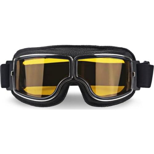 Scooter Glasses Retro Classic Vintage Motorcycle Goggles Riding UV Protection Outdoor Glasses 5 Colors