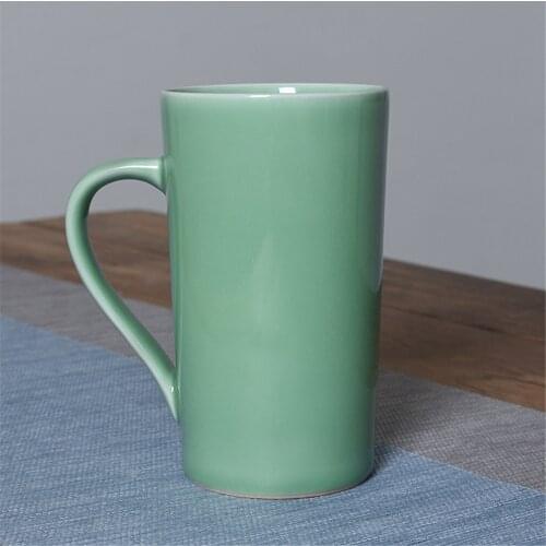 Beer Mug Microwave and Dishwasher Safe 23oz Coffee Cup ECO 700ML Teacup Porcelain Drinkware Ceramic Tableware Chinese Celadons