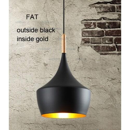 Instrument ABC beat Pendant LAMP Tall Fat Wide suspension lighting modern design lamps black white wood metal material