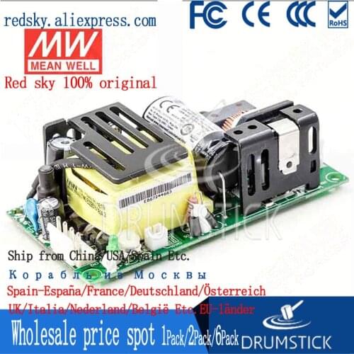 Nice MEAN WELL 2Pack EPS-120-24 24V 5A meanwell EPS-120 24V 84W Single Output Switching Power Supply