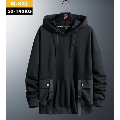 Men 's Hoodies 2021 Spring Brand Solid Plain Sweatshirt Korean Style Streetwear Harajuku Black Hip Hop Oversized Men Sweatshirt