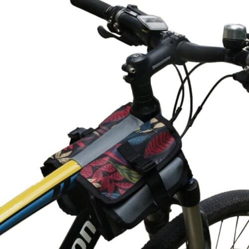 Bicycle Bag Bike Large Capacity MTB Road Frame Bag Pouch Waterproof Caulking double sides Bag Pannier Accessories