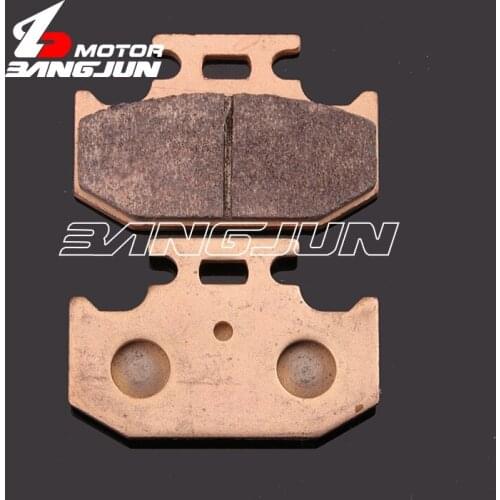 Motorcycle Rear Copper Base Metal Brake Pads For YAMAHA DT125/X 2005-2007 XG250 2004-2006 YZ125 1990-1997