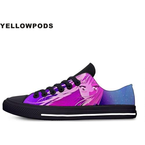 Womens Shoes The Pet Girl Of Sakurasou Anime Hot Women Platform Shoes Woman Lady Flats Fall Casual Black White Shoes