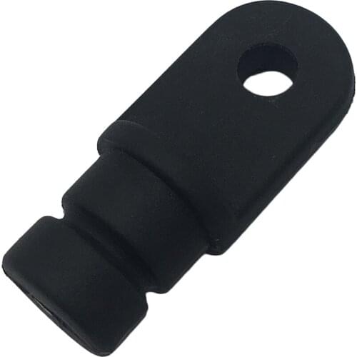 3/4" Round Internal Eye Ends Tubes Marine Boat Bimini Top Hardware Black