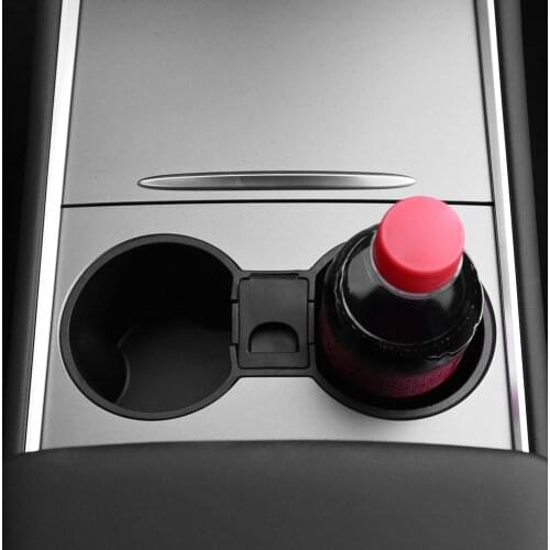 Car Center Console Drinks Holders Insert for Tesla Model 3 Model Y 2021 Automobiles Car Interior Accessories