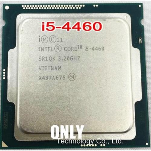 Free shipping intel Core i5-4460 SR14G SR1QK i5 4460(3.2GHz/6MB /4 cores /Socket 1150/5 GT/s)Quad Core Desktop CPU