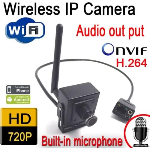Hot sales Wireless ip camera Miniature 720P hd wifi mini cameras cctv security home system onvif webcam speakers audio door cam