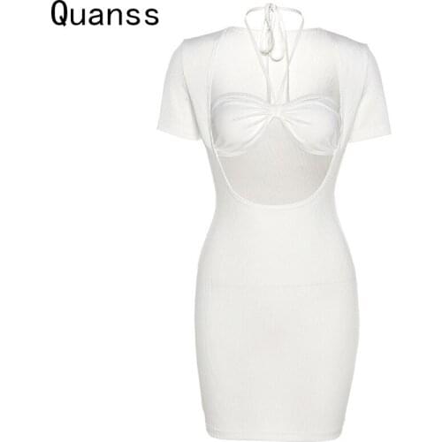 FURSDIC Summer Short Sleeve Dresses
