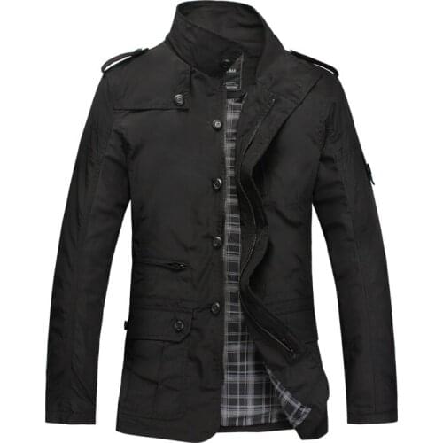 NewFashion Bomber Jacket Men Spring and Autumn Korean Style Trendy Top Loose Thin Large Size Outerwear Casual Jacket Men Clothes