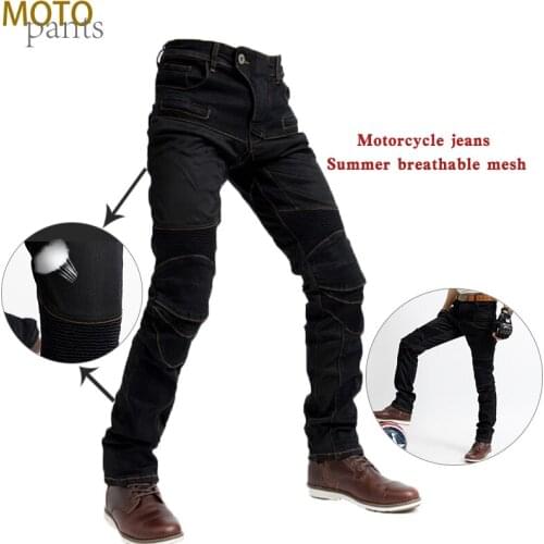 Motorcycle pants jeans cycling pants breathable mesh pants cycling pants motorcycle pants off-road pants protective equipment me