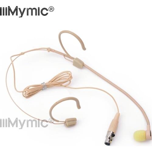 PRO Headset Microphone Perfect for Singing Concert ! Mini 3 Pin 3Pin XLR Cardioid Condenser Mic for AKG Wireless Bodypack