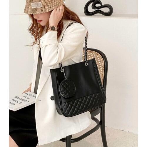 Luxury Designer Womens Sling Chain Bucket Bags Crossbody Casual Satchel Shoulder Leather Bag Ladies Tote Handbag