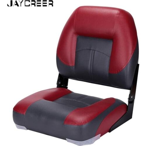 JayCreer 40X39X45CM Deluxe Low Back Folding Boat Seat