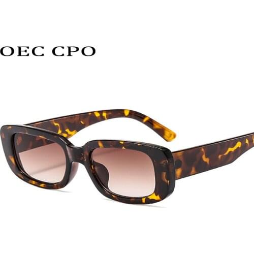 Vintage Small Square Sunglasses Women Men New Brand Design Fashion Sun Glasses For Female Ladies Eyewear Retro Shades UV400O499