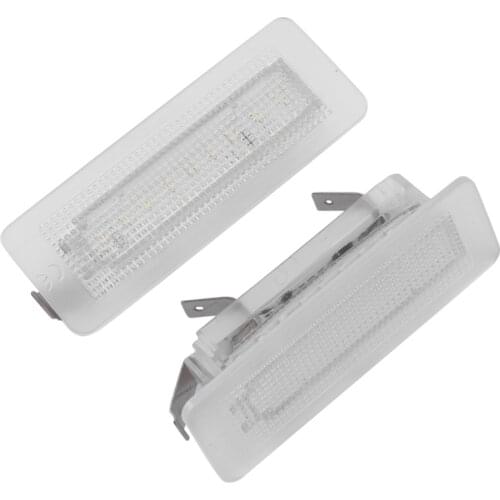 Led Number License Plate Light for Mercedes Benz Smart Fortwo Carossblade Cabriolet Coupe W450 W451 W453