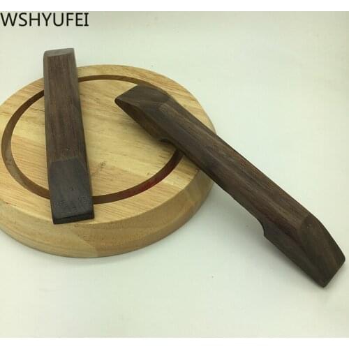 Solid wood durable small handle Kitchen Cabinet Furniture Handle Wardrobe Cupboard Door Drawer Pull Handles furniture component