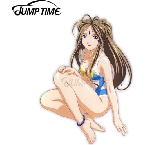 Jump Time Aa! Megami-sama! Belldandy 9.2 Anime Sexy Girl Vinyl Decal Window Car stickers