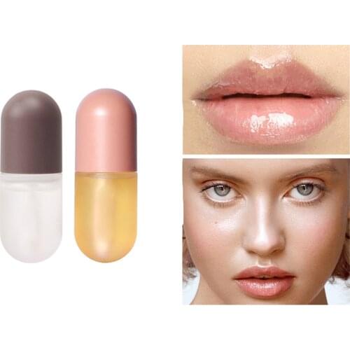 2pcs/Set Lip Plumper Instant Volumising Lip Plumper Moisturizing Lip Repairing Reduce Lip Fine Lines Brighten Lip Color Collagen