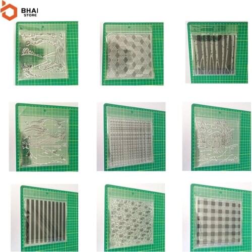 2021 Bushes Waves Flowers Various patterns Clear Stamps and Metal Cutting Dies Sets For DIY Craft Making Greeting Card Scrapbook