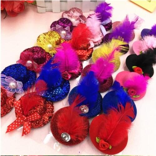 30pc/lot wedding valentine party dog hair bows pet dog grooming hair clips hairpin exquisite hair accessory Pet clips DC01