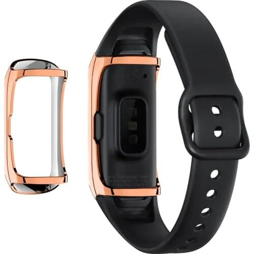 Smart Watch Case 360 Degree TPU Protector Case Cover Shell For Samsung Galaxy Fit SM-R370 Smart Bracelet Protective Shell