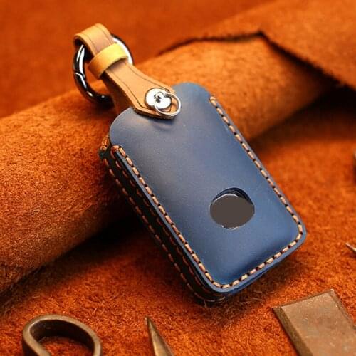 Genunie leather car key cover fob bag shell for mazda 3 Alexa CX4 CX5 CX8 2019 2020 car interior accessories