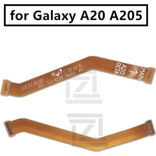 For Samsung a20 a205 Mainboard Flex Cable Logic Main Board Motherboard Connect LCD Flex Cable Ribbon Repair Spare Parts