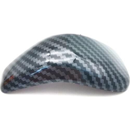 For Subaru Crosstrek Forester Gear Shift Lever Knob Cover Carbon Fiber Look ABS