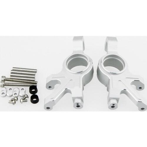 GDS Racing Front Knuckle Arms Silver for Traxxas X-MAXX 1/5 RC Truck (2pc)