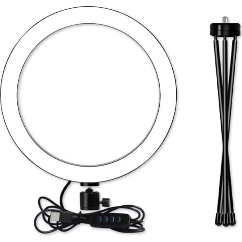 16cm/26cm Photographic Lighting Dimmable Led Ring Lamp Fill Light for Photo Studio Phone Video Beauty Makeup Camera