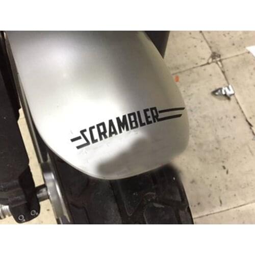 Motorcycle sticker bike Fuel tank Wheels helmet fairing Luggage MOTO car accessories reflective sign decal For DUCATI scrambler